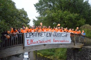 "Epaiketa politikoa" salatzeko Gernika-Lumon egindako agerraldia