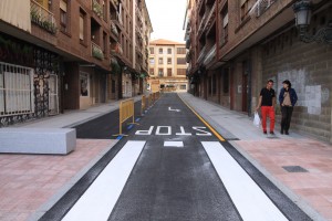 Ubitarte kalea, obren ostean