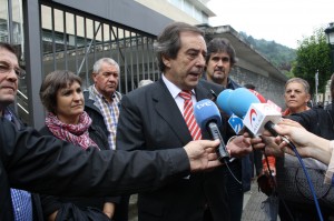 Jose Mari Gorroño, Gernika-Lumoko epaitegiaren aurrean