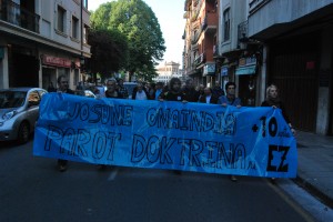 Onaindiaren alde egindako mobilizazio bat