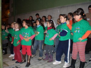 Bermeoko musika eskolako umeak, artxiboko irudian