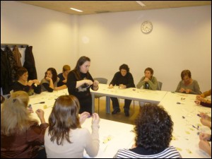 Berbalagunek bitxigintza ikastaroa antolatu izan ohi du, besteak beste. 