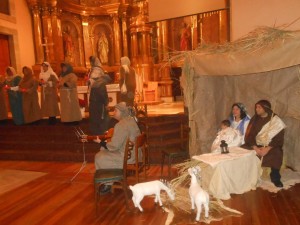 Bermeon irudikatutako jaiotza. Argazkia: Bermeoko Udala