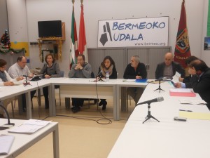 Atzo egin zuten osoko bilkura, Bermeon. Argazkilaria: Bermeoko Udala