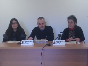 Aitziber Gabikaetxebarria, Josu Unanue eta Maite Alvarez