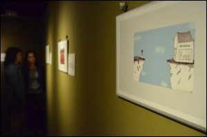 Giza eskubideen aldeko tira erakusketa Bakearen Museoan