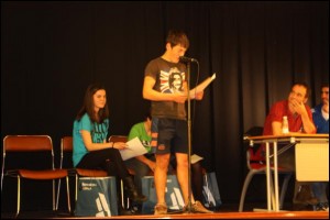 Iazko bertso paper lehiaketako sari banaketa ekitaldia