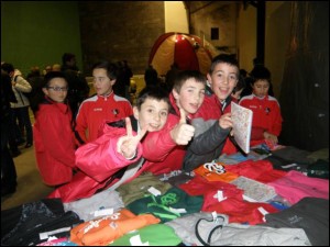 Umeak Ibilaldia Elkarteak Kortezubin antolatutako  ekitaldi baten