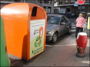 Olioa batzeko edukiontzia Bermeon