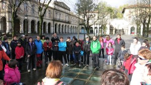 Ibilaldiko ibilbidearen aurkezpenaren momentubat