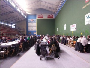 Urtarrilean Bermeon ospatu zuten Hator Hator eguna.