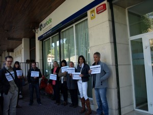 Lanbideko beharginen protesta