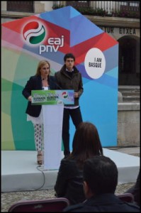 Itxaso Atutxa eta Unai Rementeria gaur, Gernika-Lumon