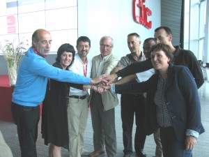 Maierreko lehendakaari Julen Madariaga; eta bosgarrena Gotzon Juaristi, Cicautxoko lehendakaria