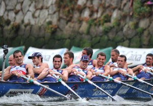 Urdaibai Bilbo Hiria banderan