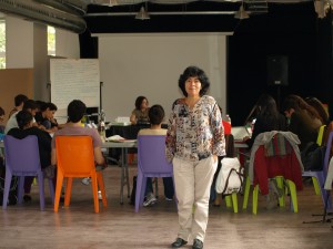 Gloria Guzman, Hegoa institutuko kidea