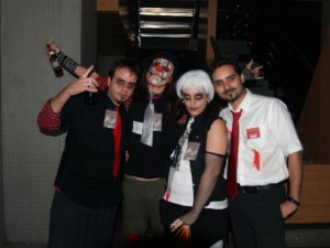 Antolatzaileak mozorrotuta aurreko edizio batean