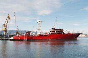 Izurdia atunontzia artxiboko irudian