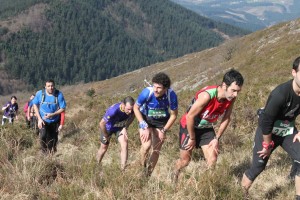 Zenbait parte hartzaile mendian gora