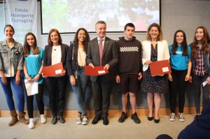 Confint proiektuko eta Jaurlaritzako ordezkariak