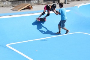 Jose Done ikastetxeko skate pista