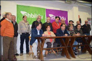 Babesa erakutsi dio EH Bilduk Goienetxeari, gaur emandako prentsaurrekoan