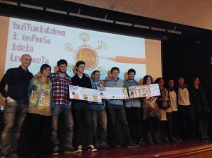 Busturialdeko Enpresa Ideia Lehiaketaren sari banaketa