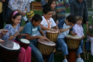 Mundakako umeak, lehen garatzen zuten Guztiok proiektuaren baitako jarduera batean