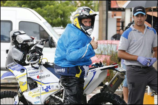 Txomin Arana. Dakar 2016