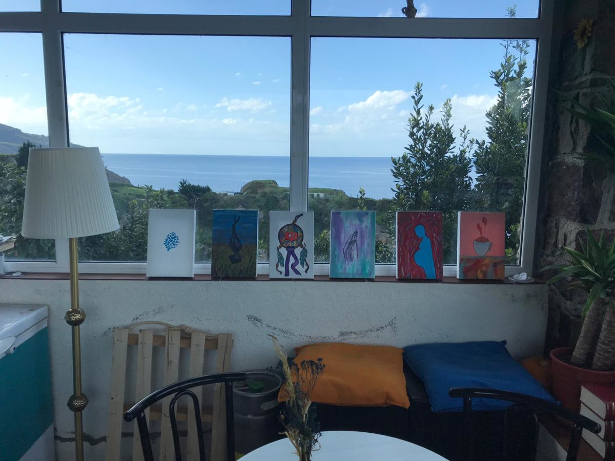 Erakusketa talako kantinan