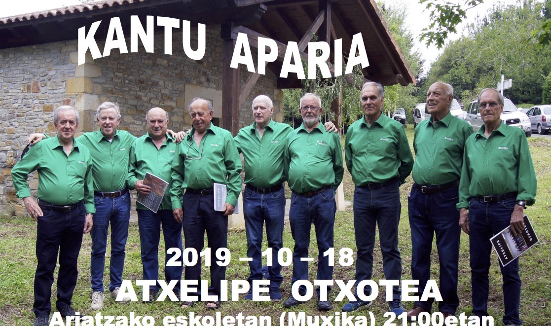 Kantu aparia 2019 otxotea