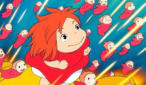 ponyo en el acantilado