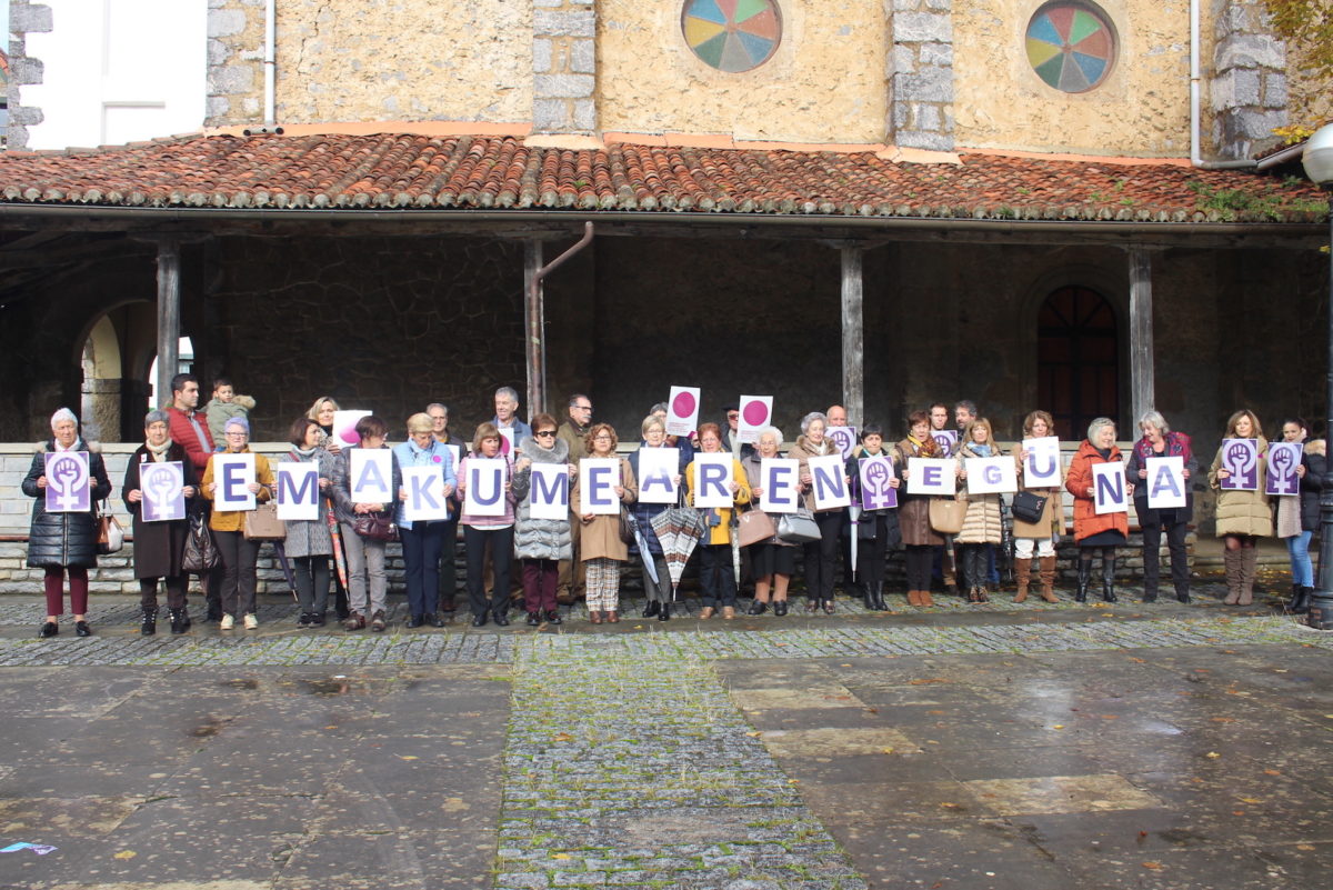 Busturia emakumeen kontrako indarkeria