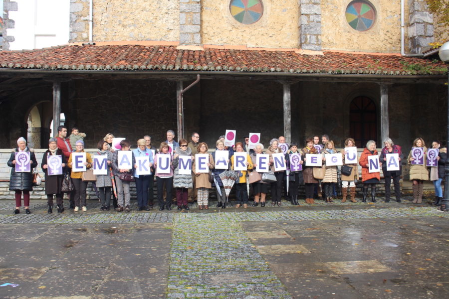 Busturia emakumeen kontrako indarkeria