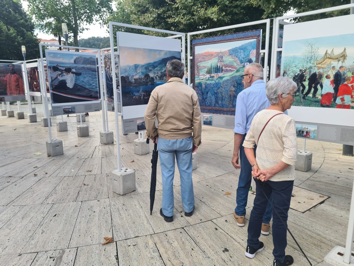 BBK Artearen ibilbidea erakusketa Bermeoko Lameran