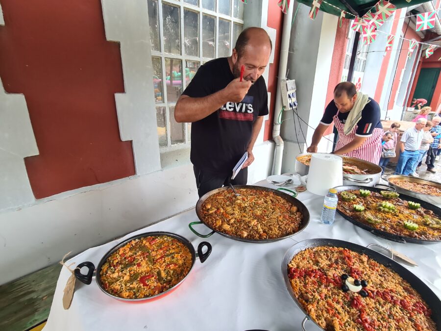 Paella txapelketa Karmenak Bermeo