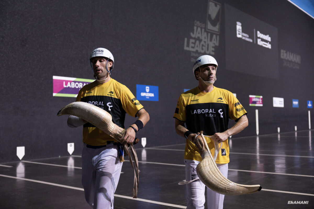 Lopez eta Barandika Lauko finalean.