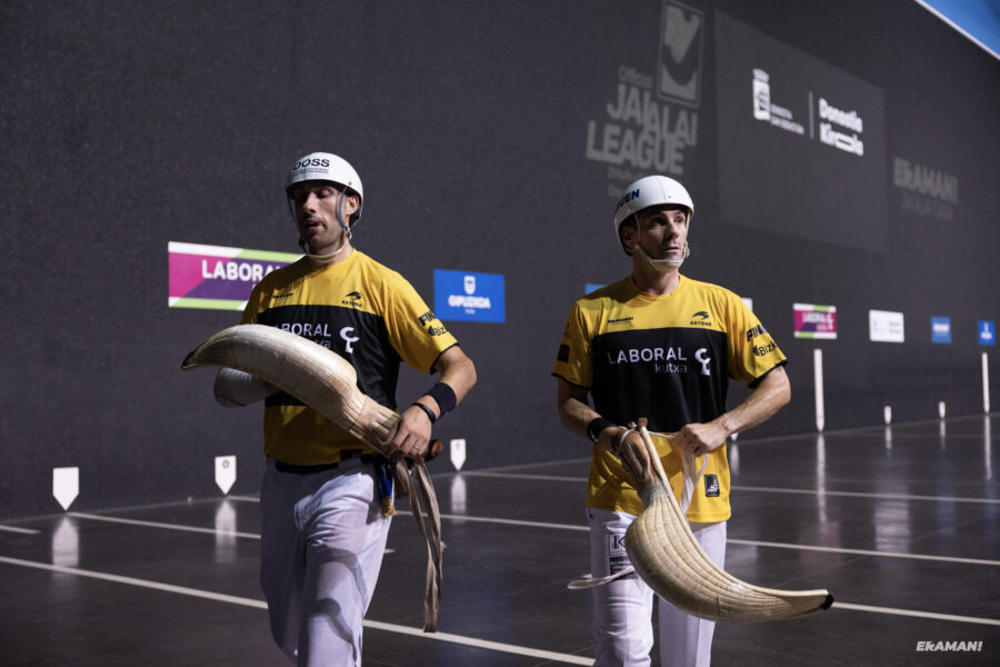 Lopez eta Barandika Lauko finalean.