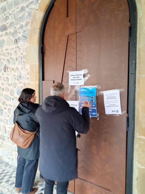Udal langileek greba egin dute gaur (maiatzak 14).