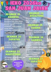 Eako San Juan jaiak