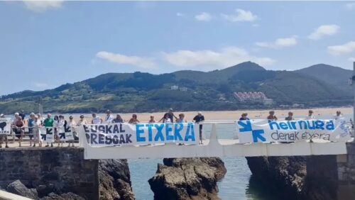 Eako, Lagako, Laidako, Lekeitioko, Mundakako, Muskiz-Zierbenako eta Ondarroako hondartzetan mobilizatu dira