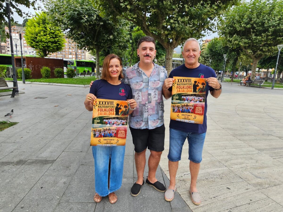 Bermeoko 38. Nazioarteko Folklore Jaialdiaren aurkezpena